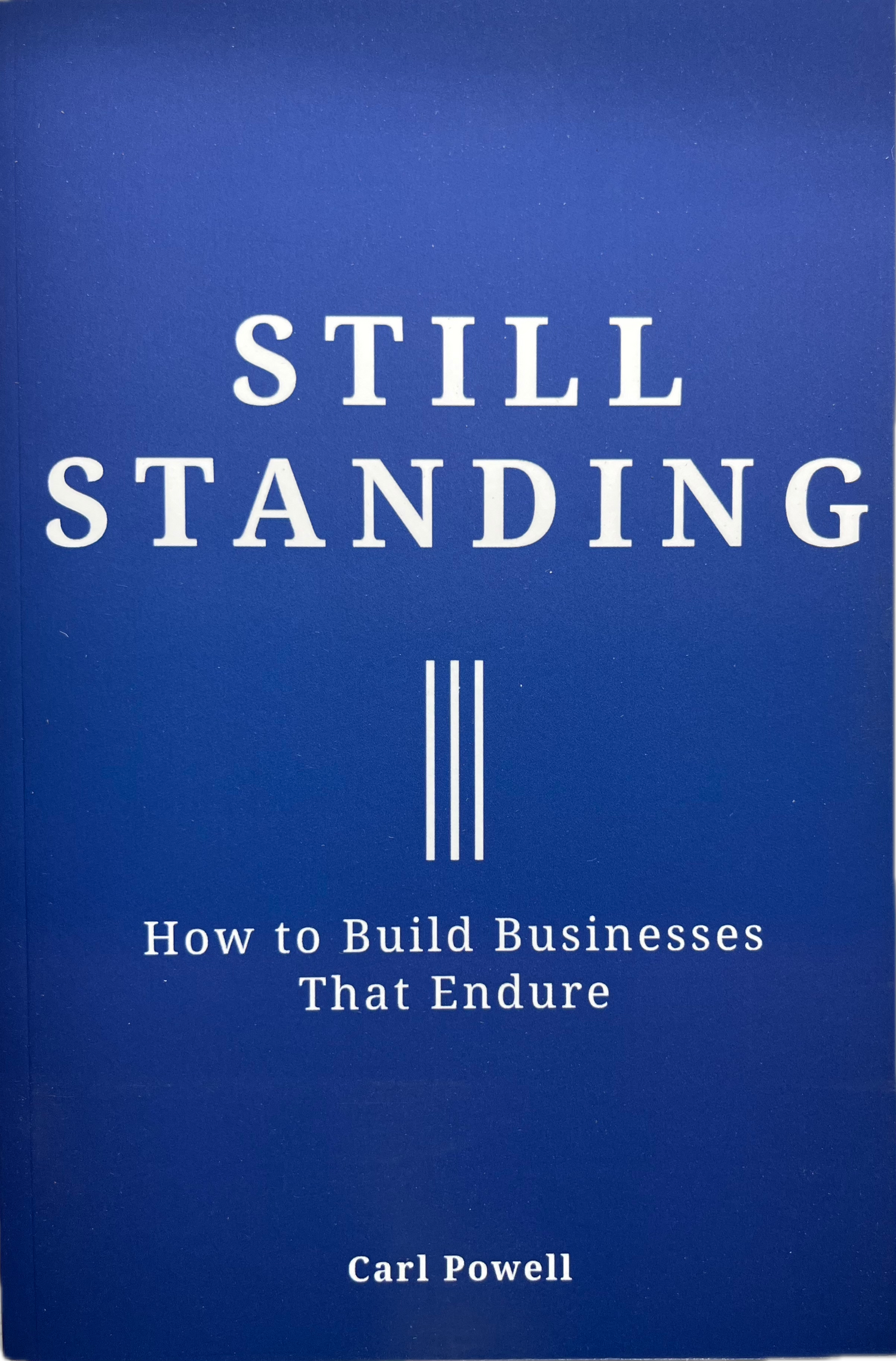 Book cover Still Standing by Carl Powell